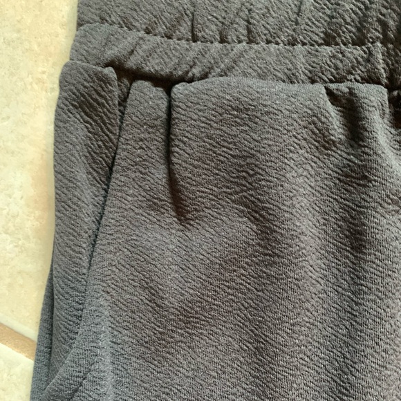 NWT New Mix Charcoal gray pull on dress pants. Size S/M. - Picture 5 of 9